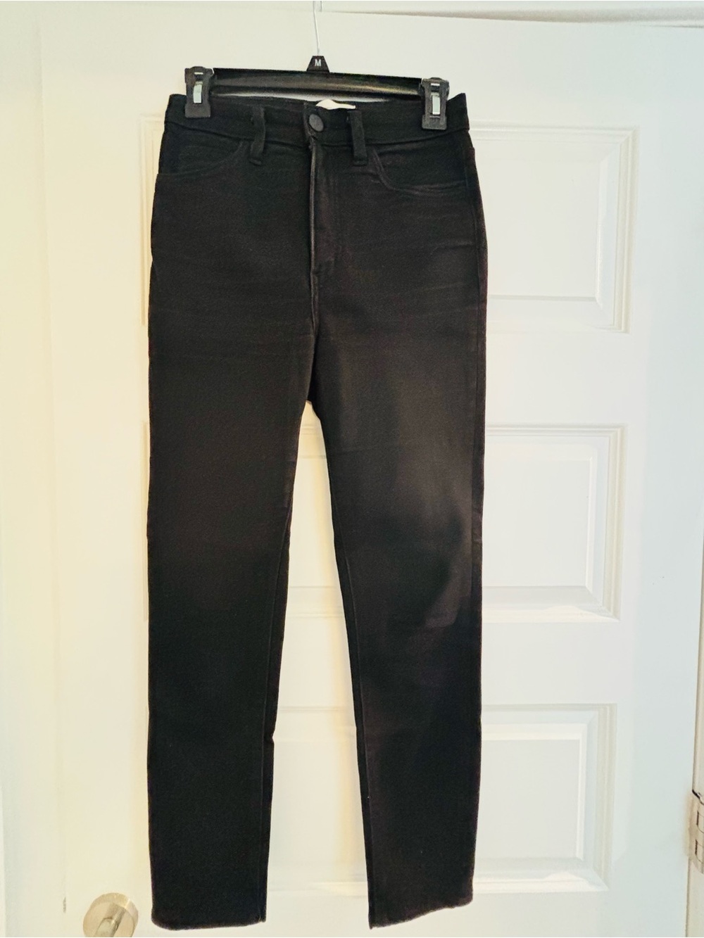 OAK + FORT High-Rise Black Women's Jeans